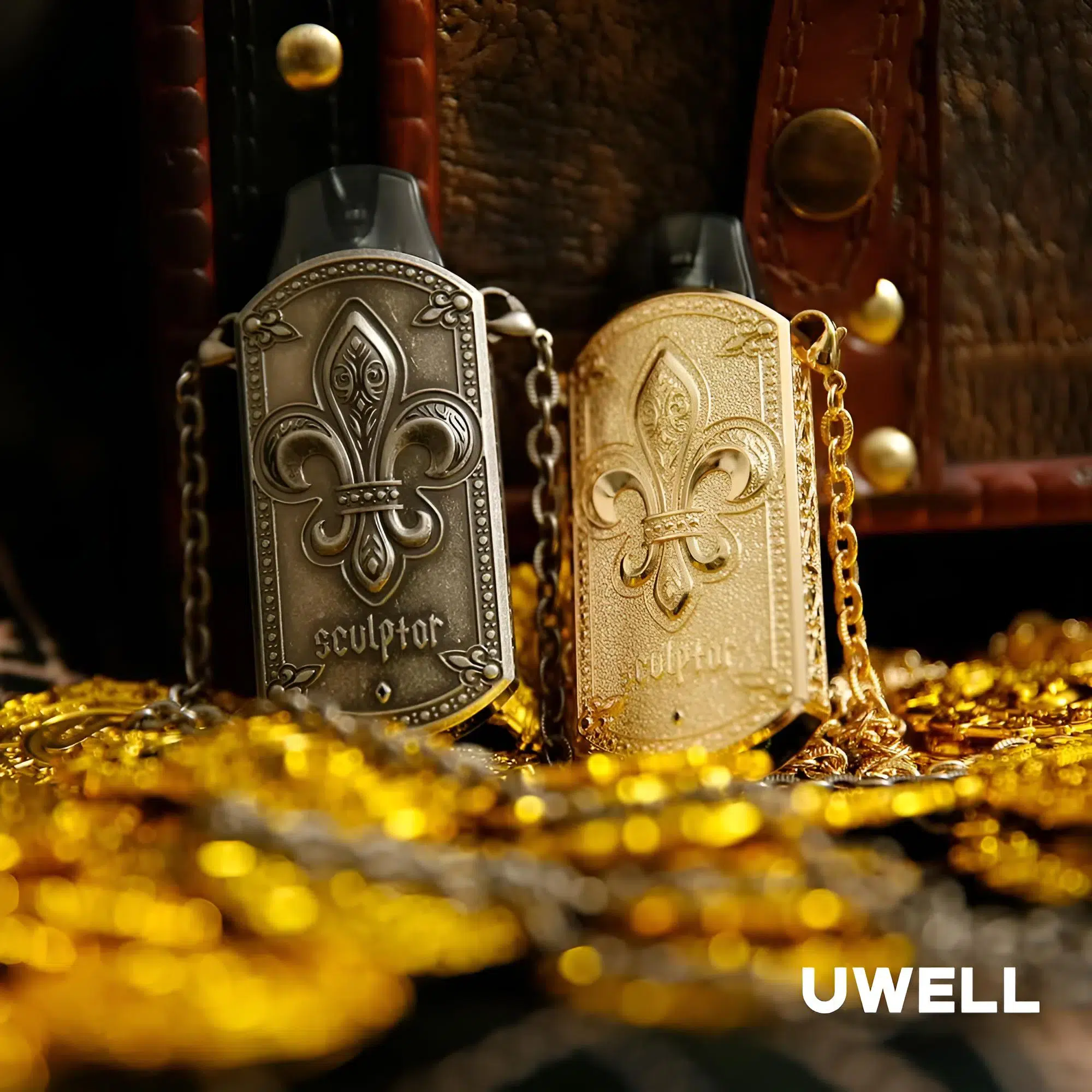 UWELL Sculptor 雕塑家主機推薦|金屬浮雕註油主機・七款金屬色|台灣現貨 1 UWELL Sculptor 雕塑家小煙主機 金屬浮雕註油主機 台灣現貨|UWELL Sculptor 雕塑家主機推薦|金屬浮雕註油主機・七款金屬色|台灣現貨