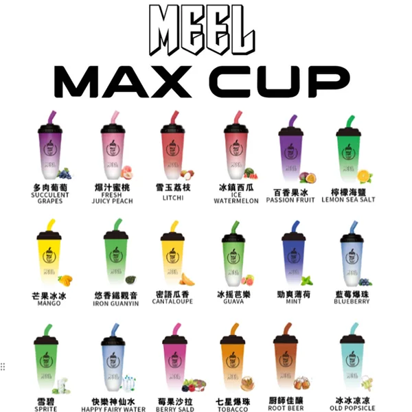 MEEL 奶茶杯 6000 口拋棄式電子煙推薦|可充電・21 款口味 3 MEEL奶茶杯 6000 PUFFS 拋棄式電子煙 可充電一次性煙桿|MEEL 奶茶杯 6000 口拋棄式電子煙推薦|可充電・21 款口味