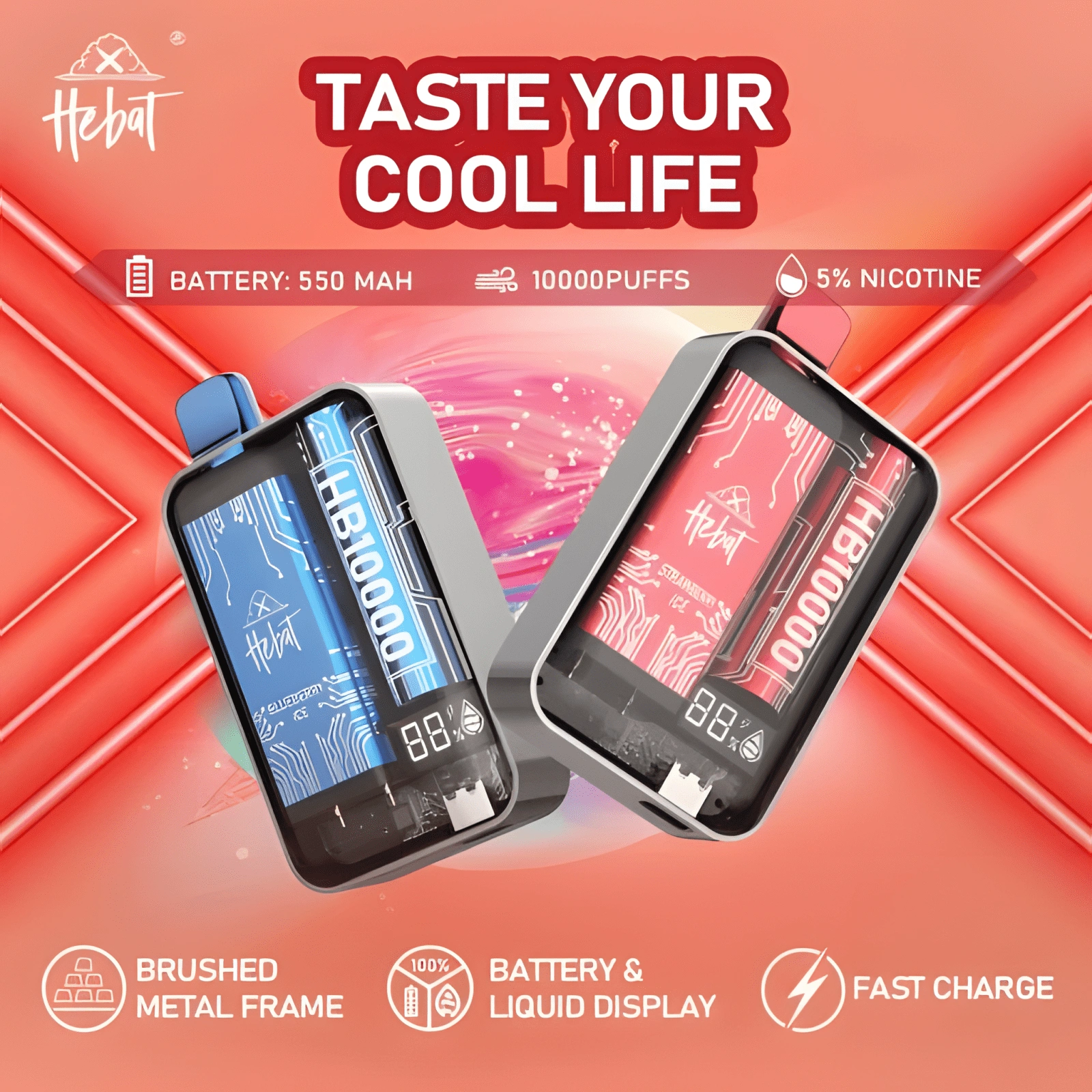 HEBAT 喜貝 10000 Puffs 拋棄式電子菸推薦|大煙量・16 款口味|台灣現貨 2 喜貝 Hebat 10000 Puffs 拋棄式電子煙 高續航大煙量多口味便攜小煙推薦|HEBAT 喜貝 10000 Puffs 拋棄式電子菸推薦|大煙量・16 款口味|台灣現貨