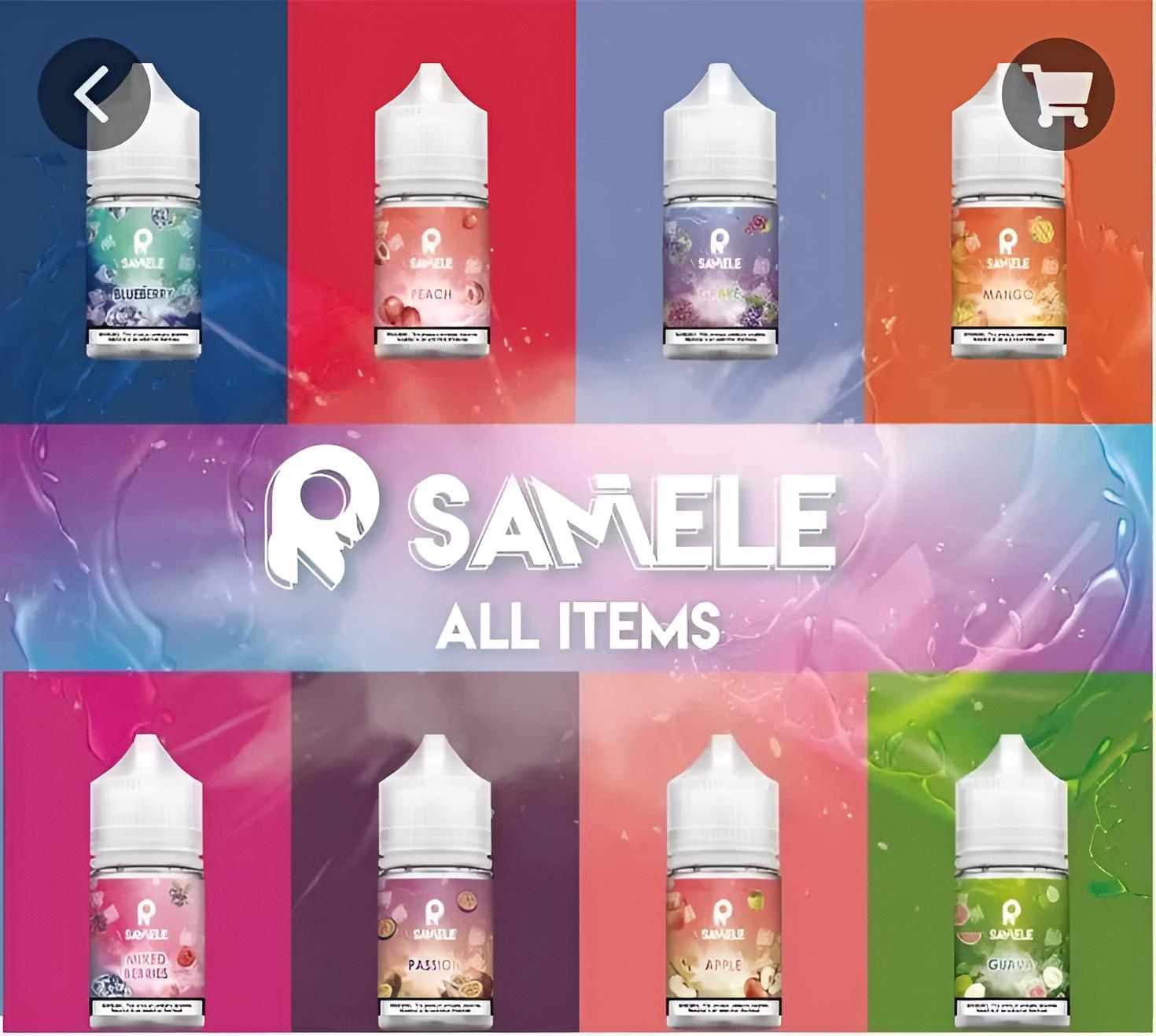 SAMELE 冰釀水果煙油推薦|30ml/35mg・14 款冰釀口味|台灣現貨 2 冰釀水果煙油 SAMELE小煙油推薦 30ml/35mg 台灣電子煙推薦|SAMELE 冰釀水果煙油推薦|30ml/35mg・14 款冰釀口味|台灣現貨